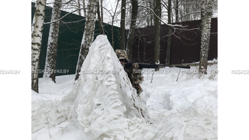 Маскировочная сеть МКТ-2С 3х6 м Снег – купить по цене 228 byn в интернет-магазине в городе Речица картинка 17