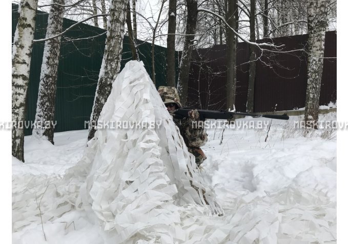 Маскировочная сеть МКТ-2С 3х6 м Снег – купить по цене 228 byn в интернет-магазине в городе Речица картинка 2